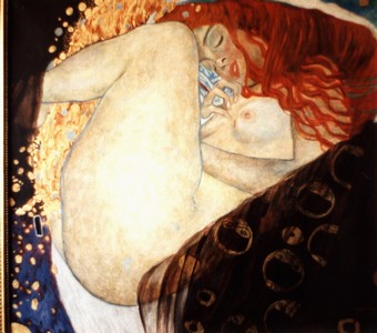 Gustav Klimt \"Danae\" 